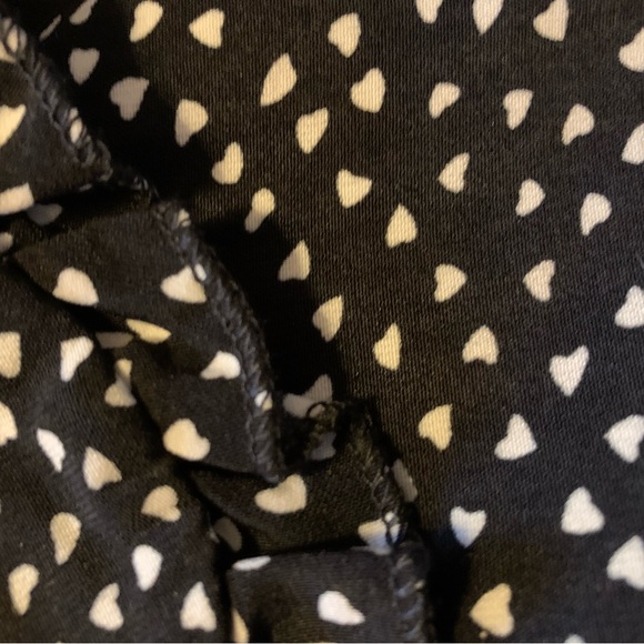 ASOS DAISY STREET MINI SMOCK DRESS WITH POLKA HEARTS SIZE LARGE - Picture 5 of 6